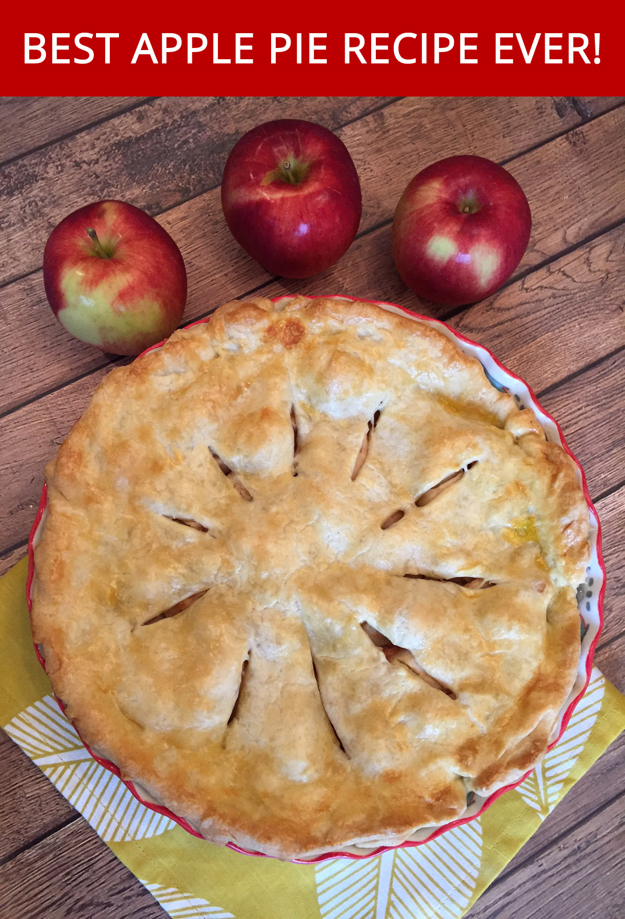 Best Apple Pie Recipe Ever – Easy And Made From Scratch! – Melanie Cooks