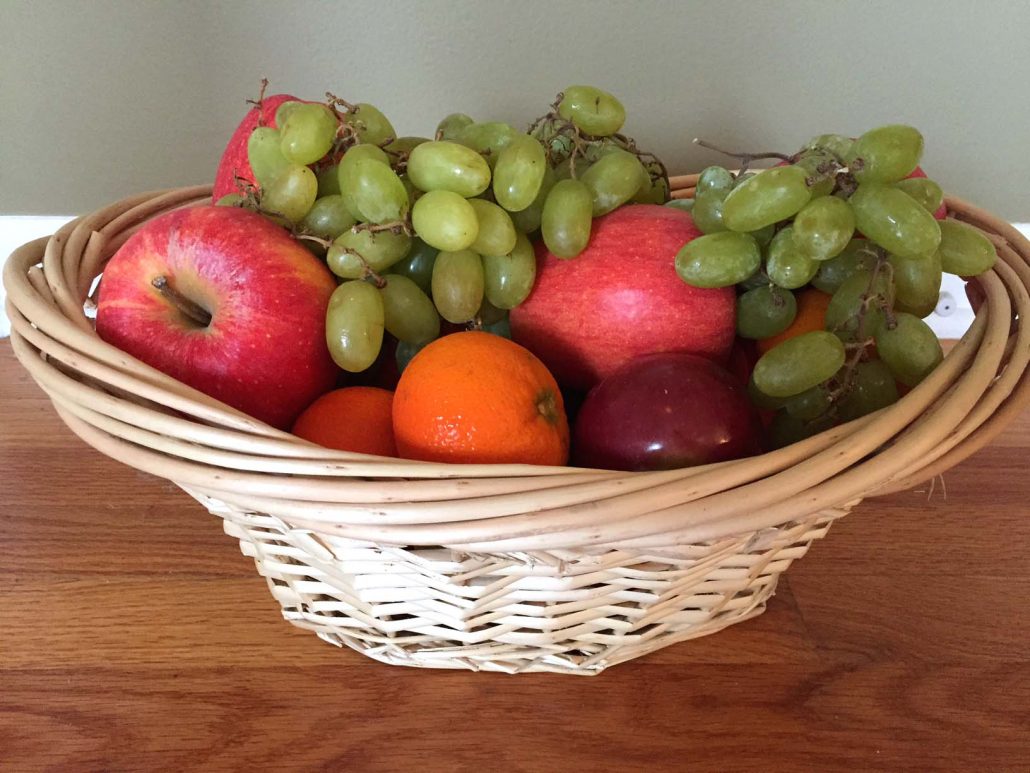 Easy DYI Fruit Basket Homemade Gift Idea Melanie Cooks