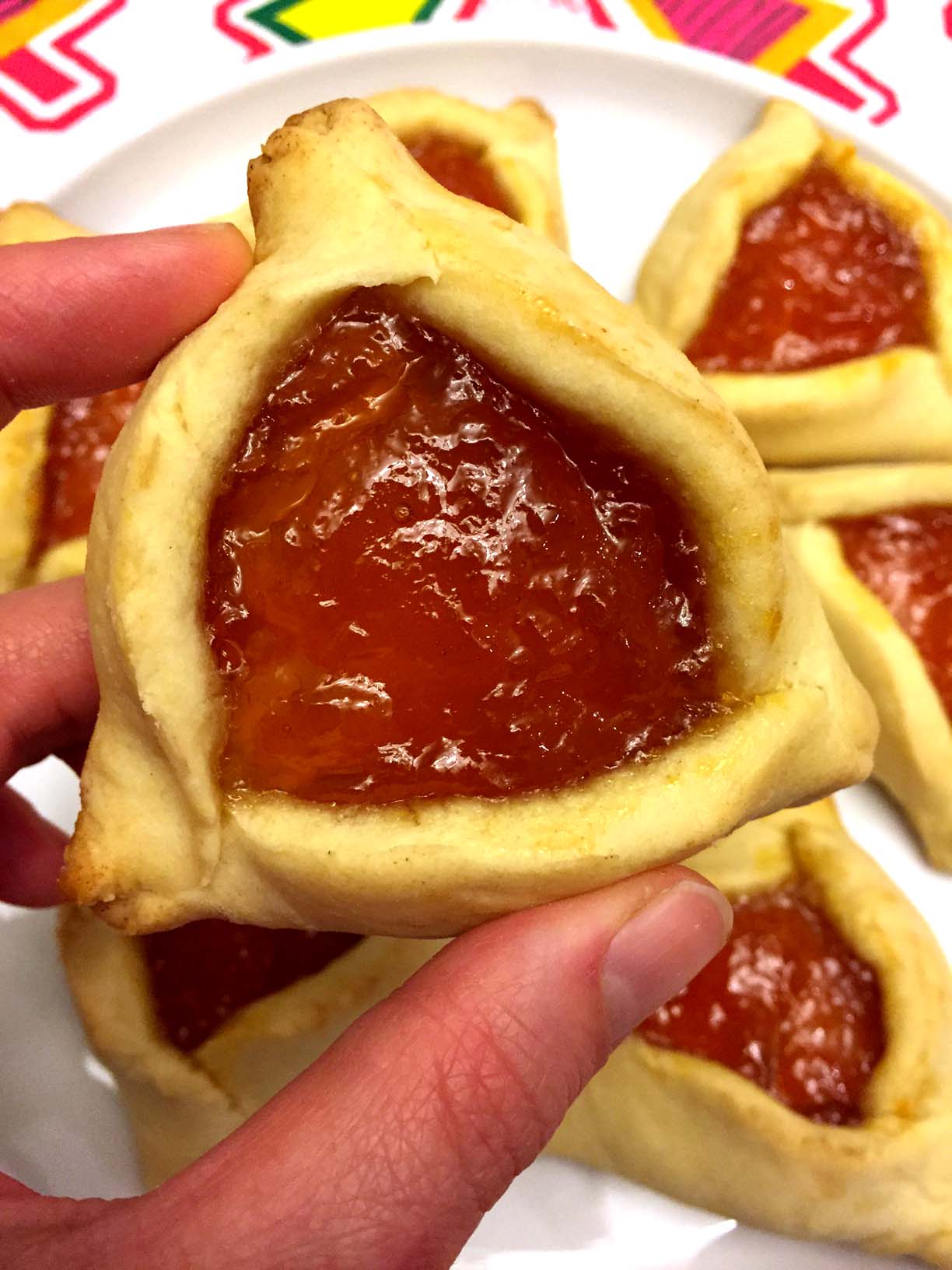 Easy Hamantaschen Jewish Purim Cookies StepByStep Recipe Melanie Cooks