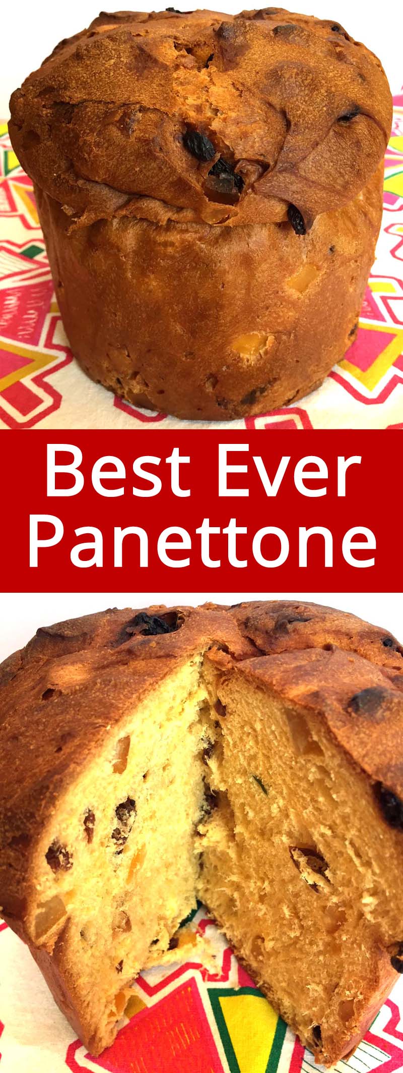 Italian Panettone Bread Fruit Cake Recipe – Melanie Cooks