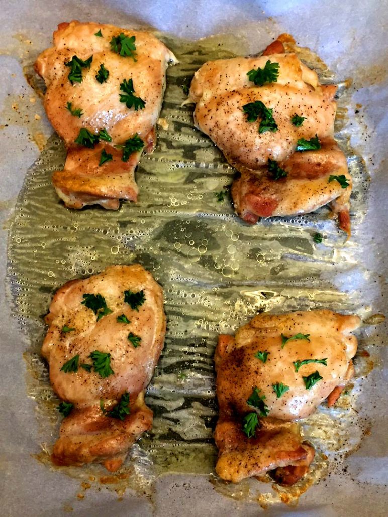 Baked Boneless Skinless Chicken Thighs Recipe Melanie Cooks 