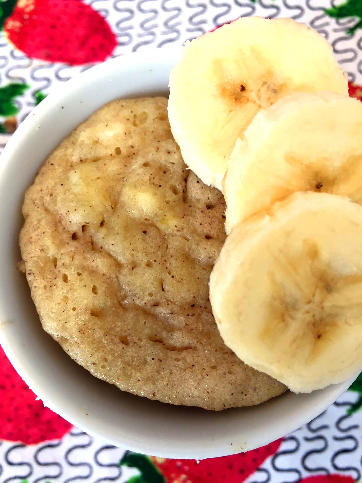 Gluten-Free Banana Bread Mug Cake Microwave Recipe – Melanie Cooks