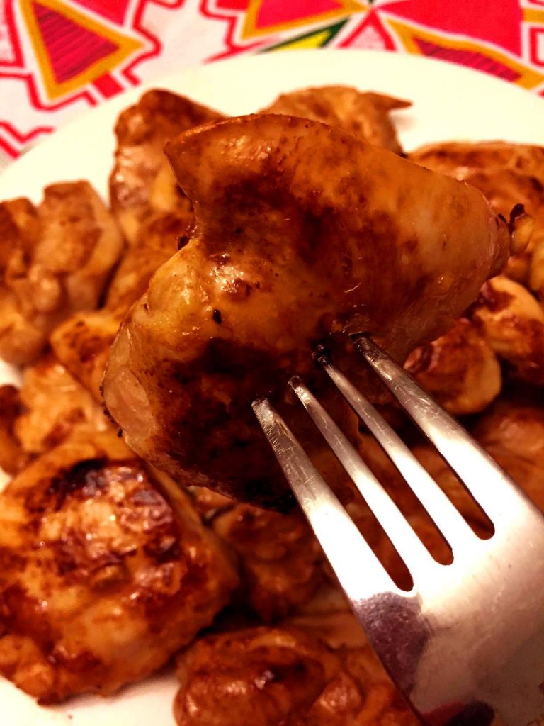 Pan Fried Boneless Skinless Chicken Thighs Easy And Simple Melanie Cooks