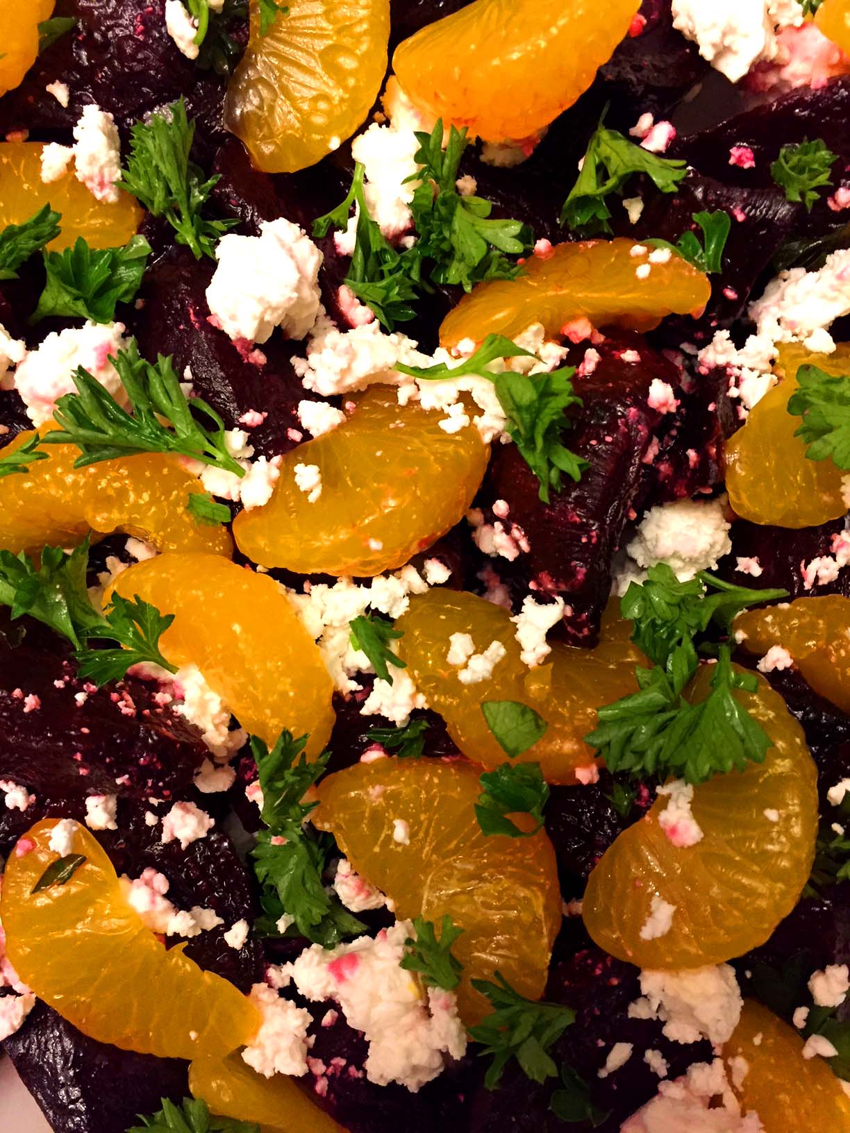 Roasted Beet Salad With Feta Cheese And Oranges Melanie Cooks