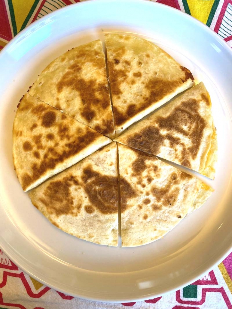 The Best Cheese & Onion Quesadillas - Feels Like Home™