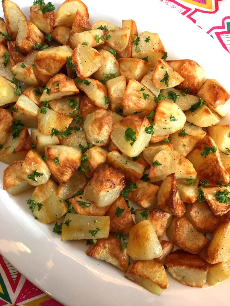 Easy Oven Roasted Potatoes Recipe