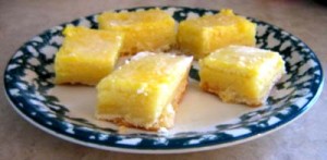 lemon bars 4th of july desserts recipe