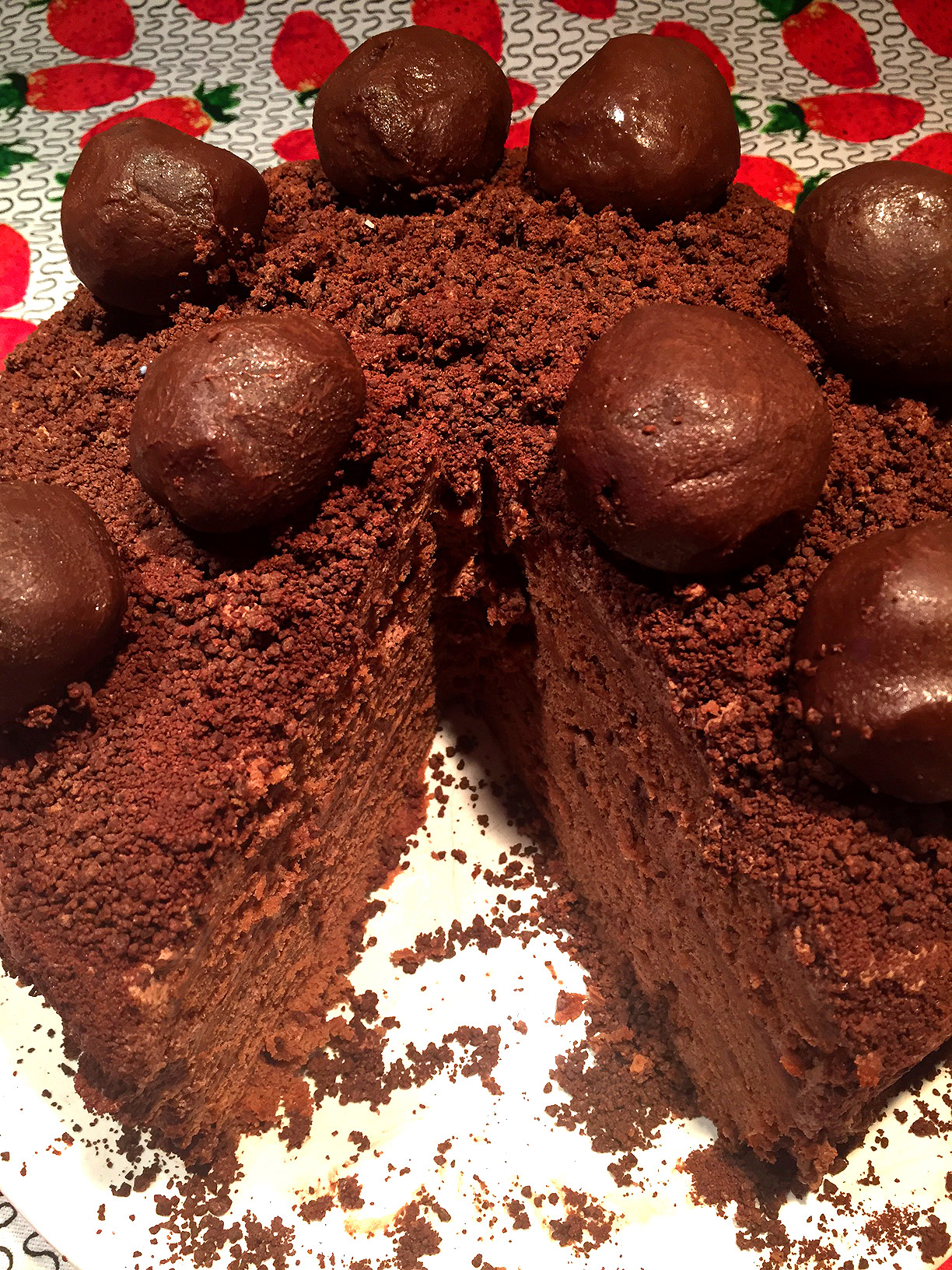 Homemade Chocolate Truffle Cake Recipe – Melanie Cooks