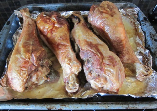 baked turkey legs