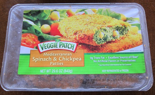 Veggie Patch Mediterranean Spinach And Chickpea Patties From Costco