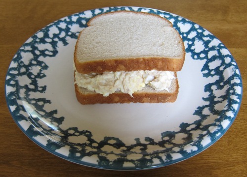 tuna salad sandwich picture