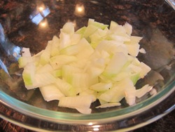 chopped onion