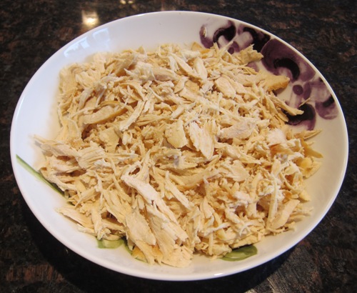 easiest way to make shredded chicken