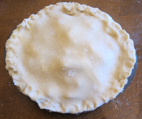 sealed apple pie