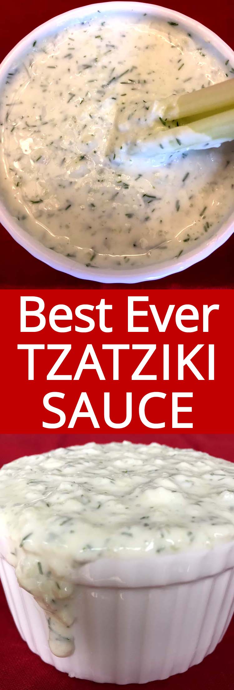 Greek Tzatziki Cucumber Yogurt Sauce Recipe – Melanie Cooks