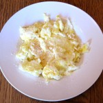 scrambled eggs recipe with parmesan cheese