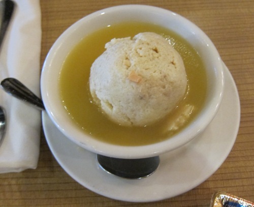 omega restaurant matzo ball soup