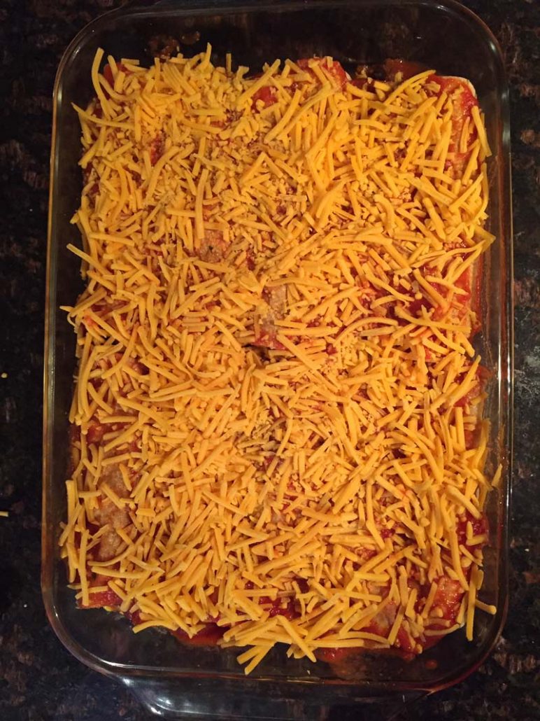 enchiladas shredded cheese