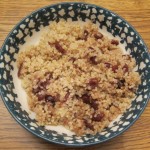 how to make quinoa with dried cranberries