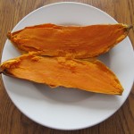 microwaving a sweet potato