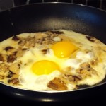 eggs with mushrooms