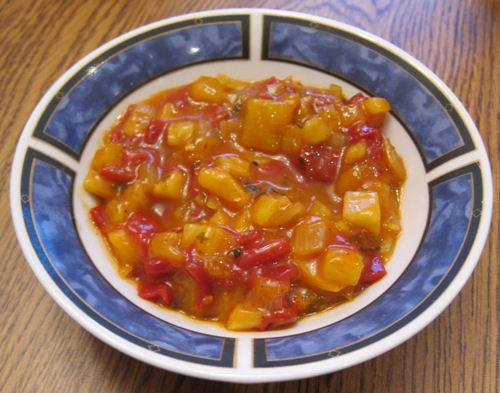 south american salsa in a bowl