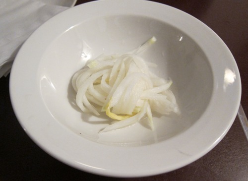 korean side dish daikon radish