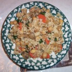 how to make vegan brown rice pilaf