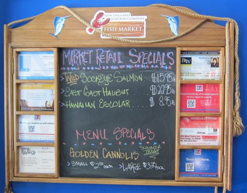 new england seafood company specials