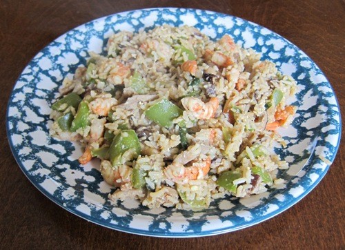 shrimp-stir-fry-greenpepper-mushroom