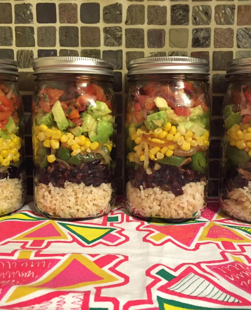 Taco Salad in a Jar