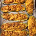 Low Carb Stuffed Zucchini Boats