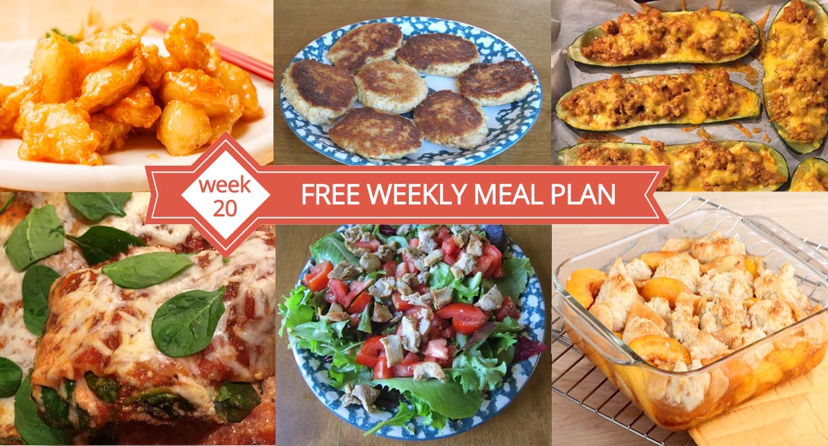 FREE Weekly Meal Plan (Week 20) – Easy Recipes & Family Dinner Ideas ...