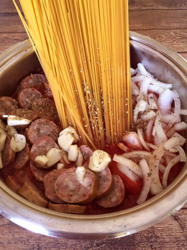 Easy 20-Minute One-Pot Sausage Pasta Recipe