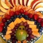 Thanksgiving Turkey-Shaped Fruit Platter – Melanie Cooks