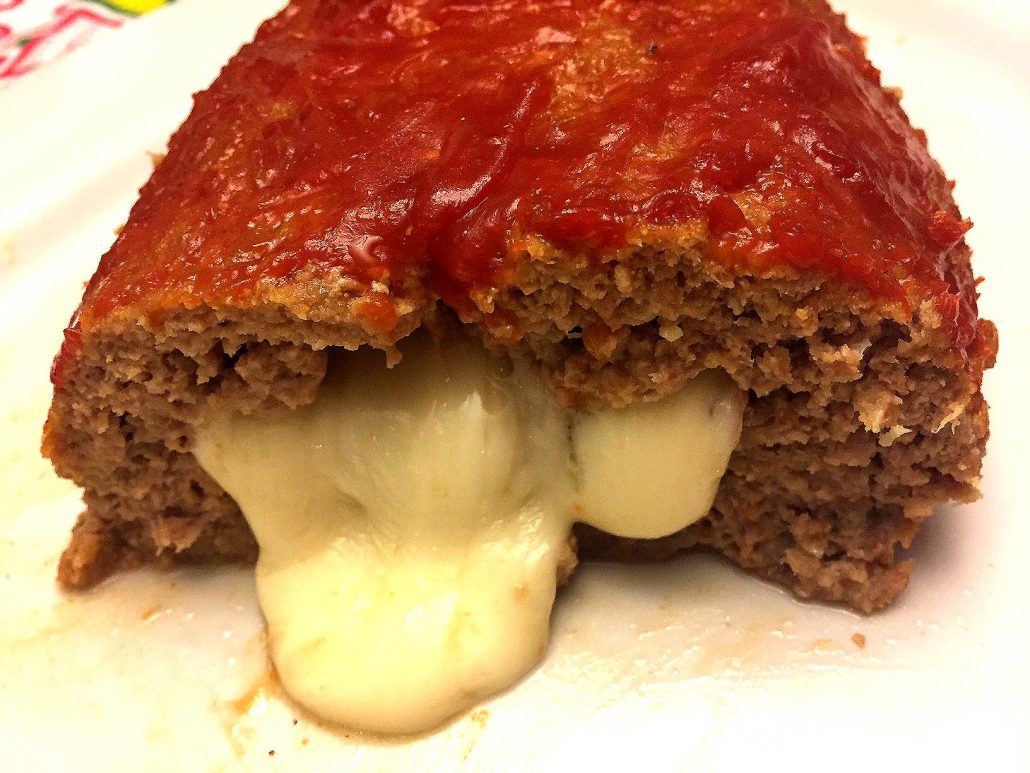 Easy Cheese Stuffed Meatloaf With Melted Cheese Inside