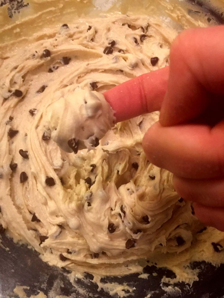 Edible Raw Cookie Dough