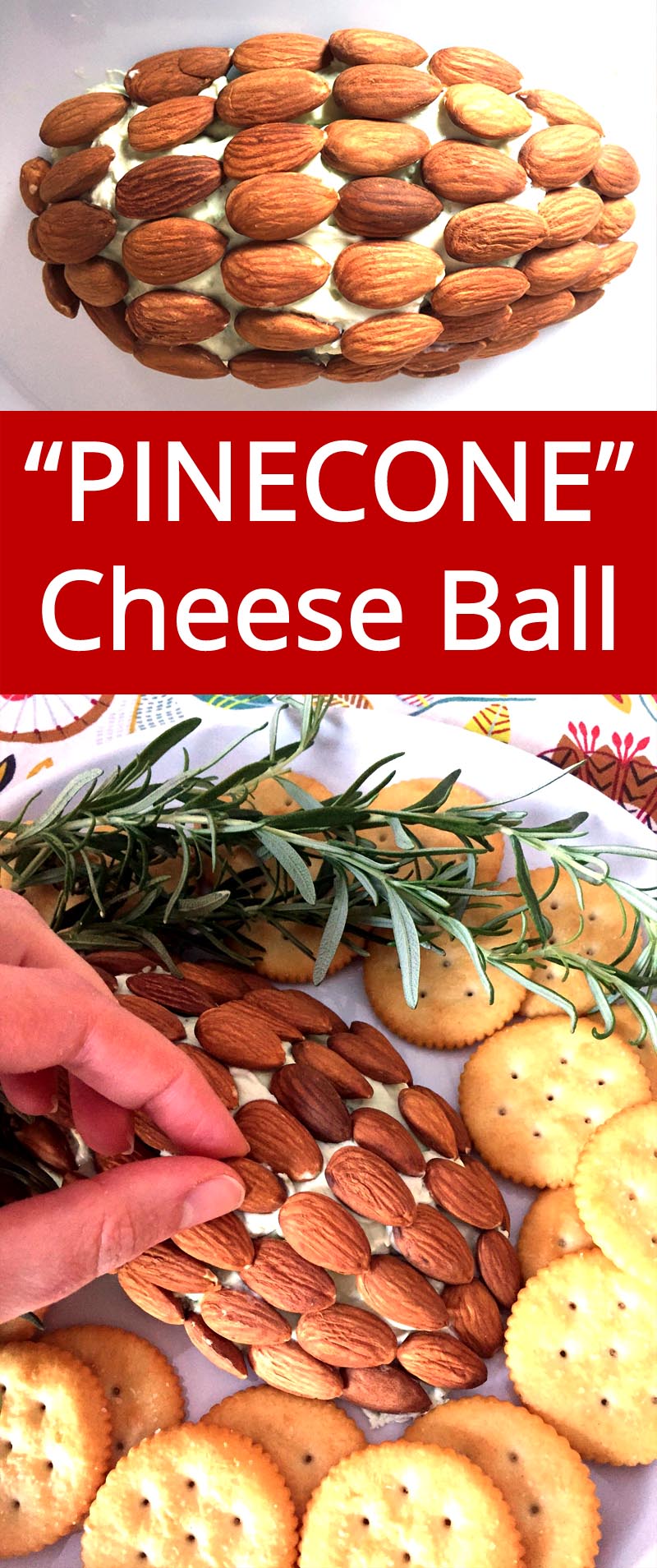 What a great idea! I'm making this pinecone cheese ball for Holiday party! | MelanieCooks.com