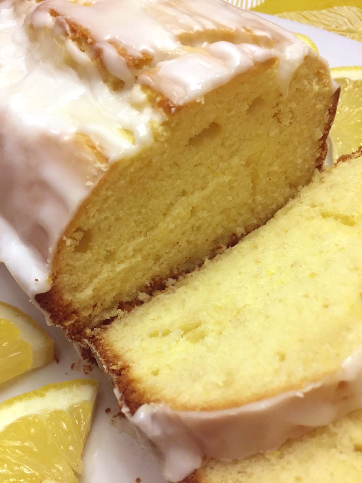 Magra's Lemon Pound Cake (Dairy Free) - About to Sprout