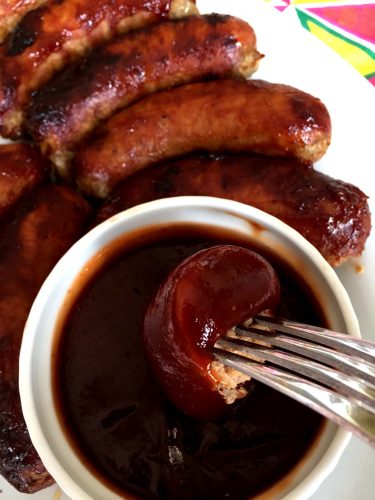 Easy Baked BBQ Sausage Recipe With Italian or Polish Sausages – Melanie ...