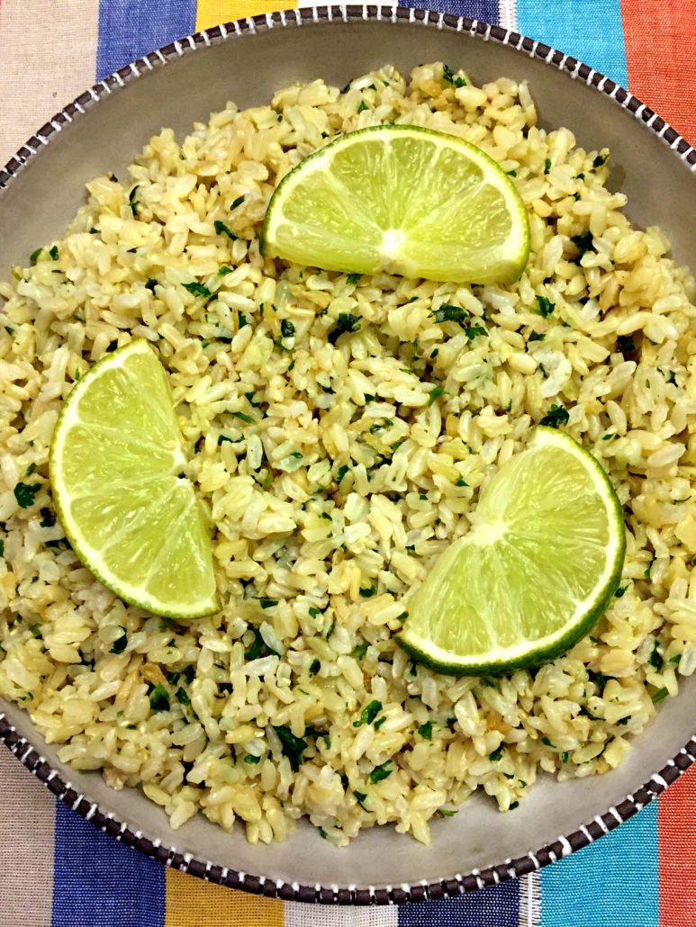 how to make cilantro lime rice