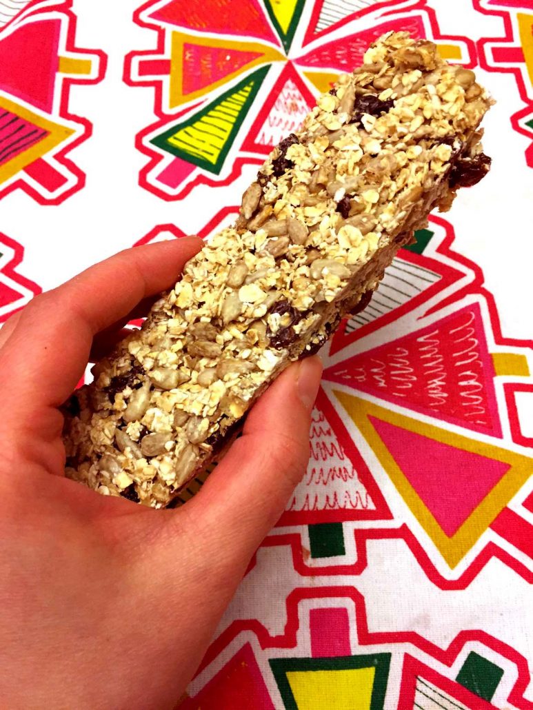 Nut-Free Breakfast Granola Bar Recipe