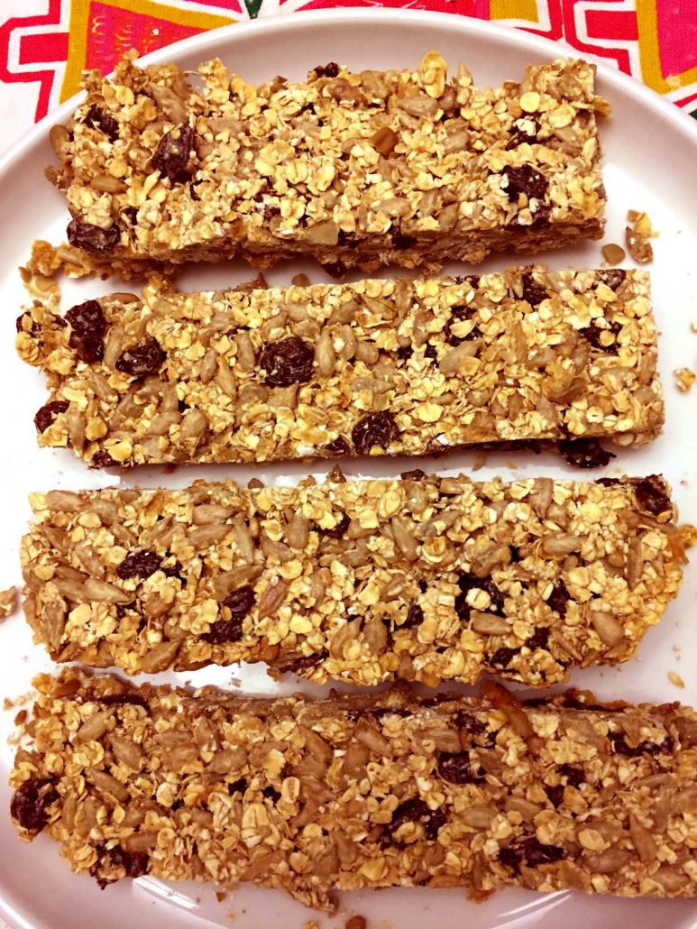 Easy Homemade Nut Free Granola Bars Recipe Melanie Cooks