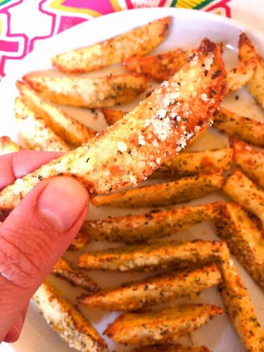 Parmesan Garlic Baked Home Fries Recipe