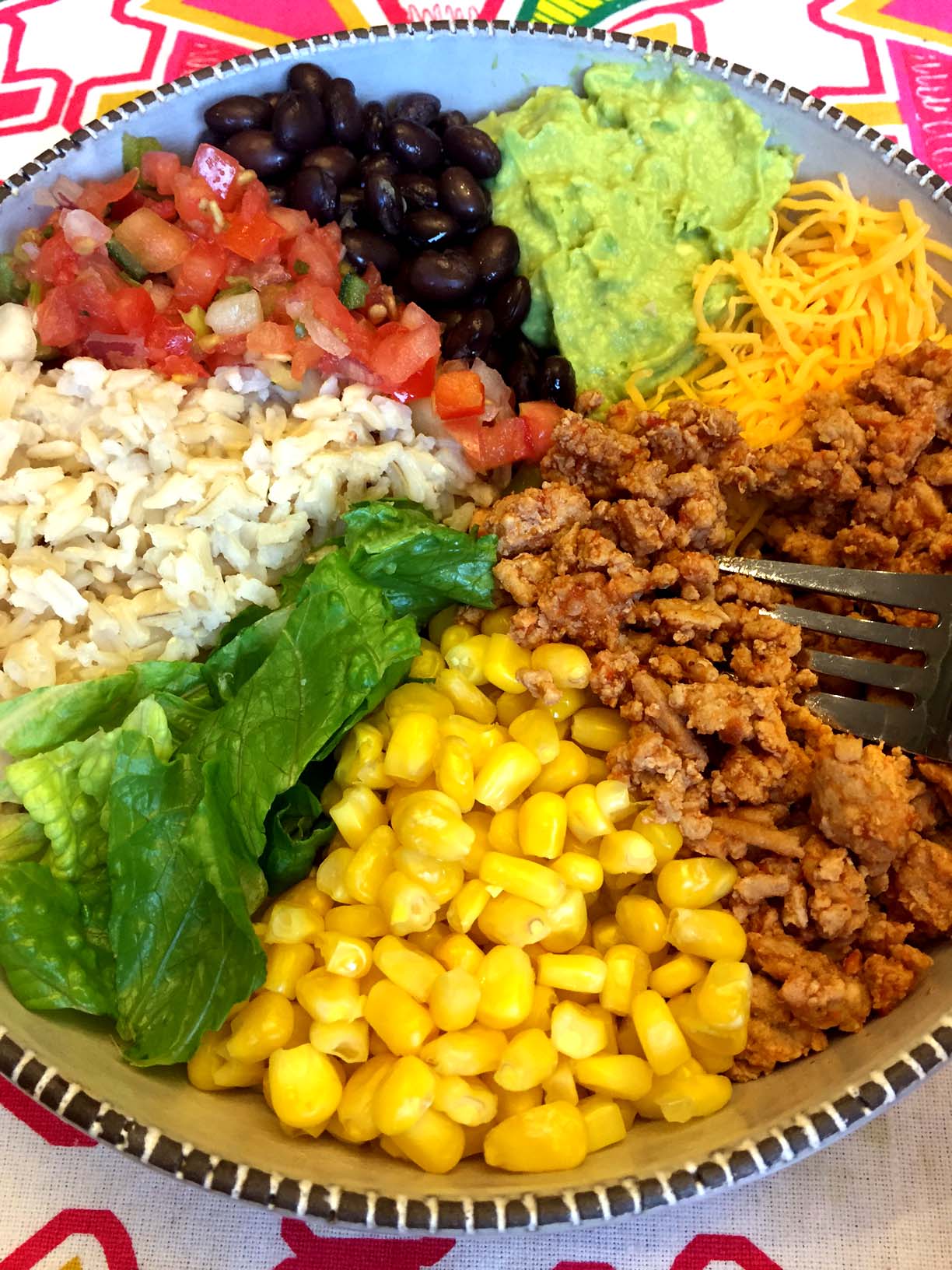 Mexican Taco Burrito Rice Bowls Chipotle Copycat Recipe – Melanie Cooks