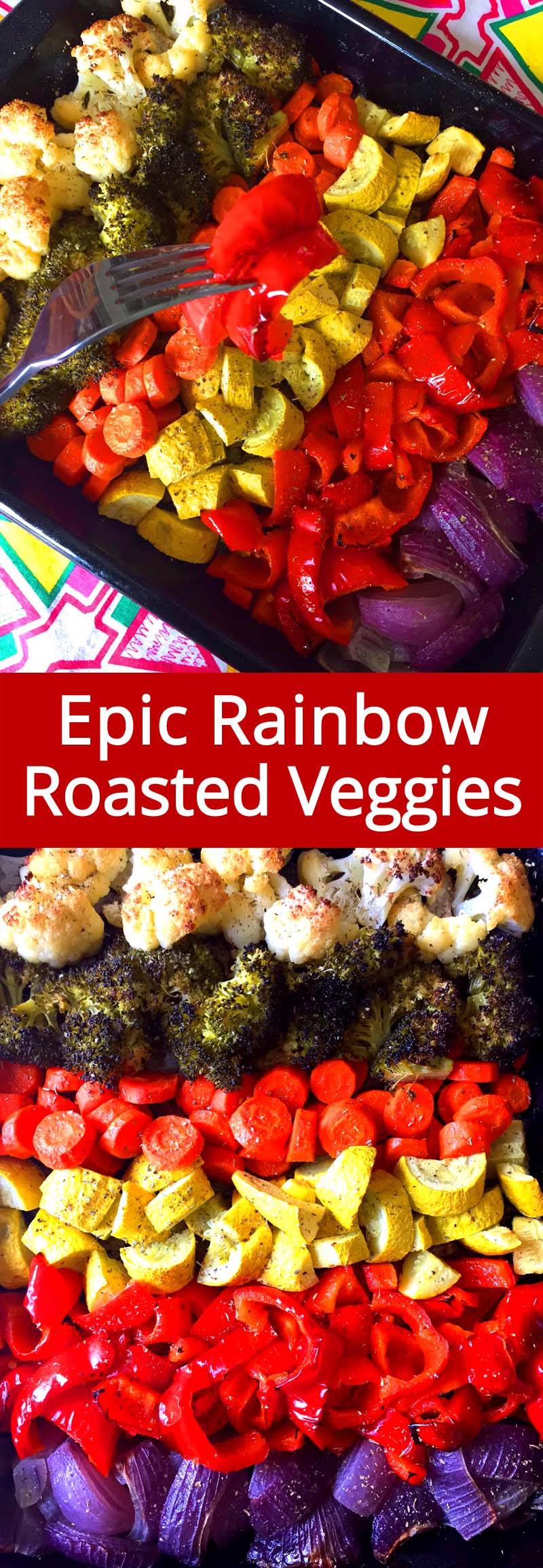 Rainbow Vegetables Recipe – Easy Healthy Oven Roasted Veggies ...