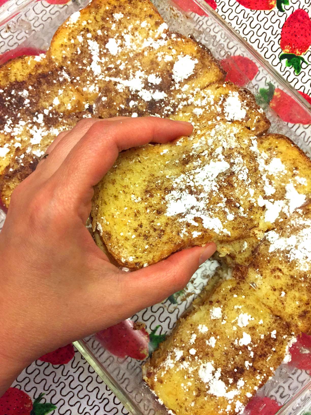 Baked French Toast Casserole - Make Ahead Recipe - Drive Me Hungry