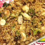 Baked Chicken Fried Rice Casserole