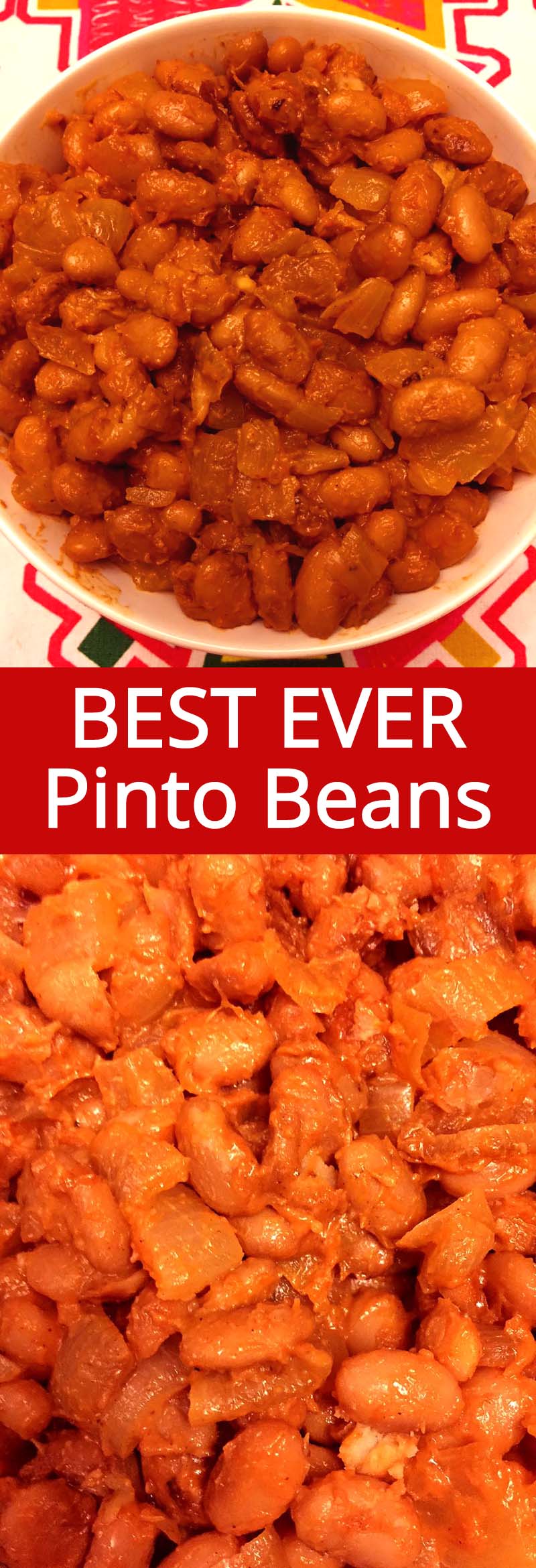 Simple Pinto Beans With Onions Recipe From Scratch – Melanie Cooks