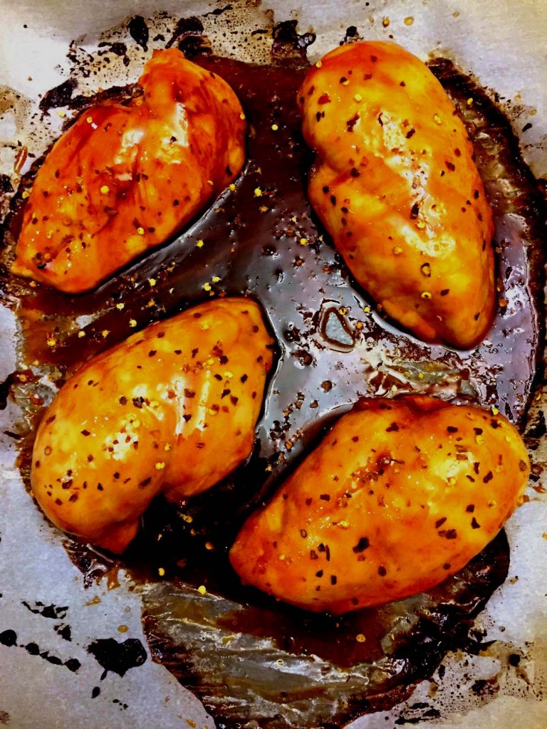 Sweet And Spicy Baked Chicken Breasts Recipe – Melanie Cooks